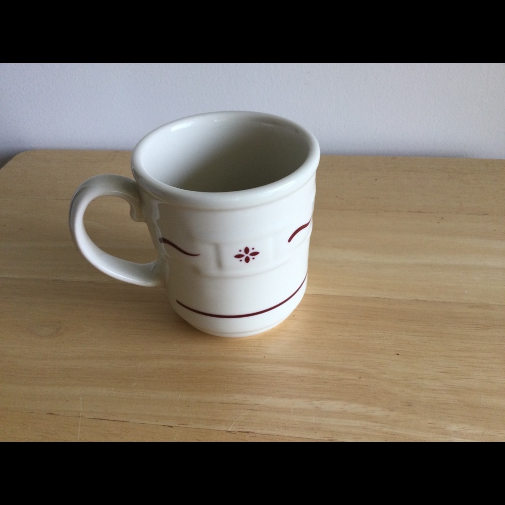 Longaberger Woven Traditions Heritage Red Mug